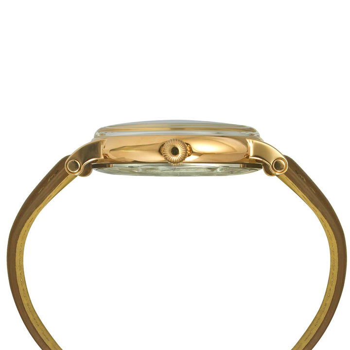 Timex E Class Men's Silver Dial Round Case Automatic Function Watch -TWEG16715