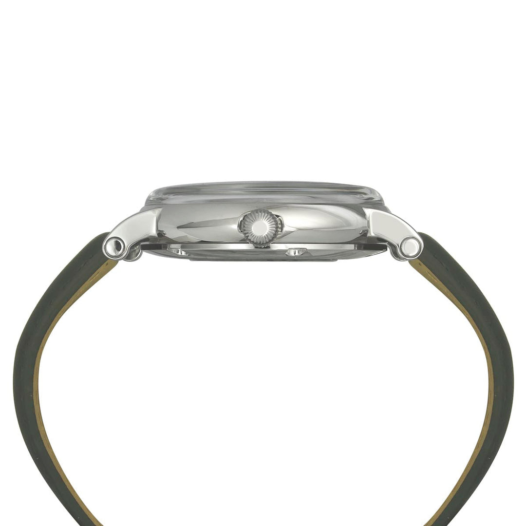 Timex E Class Men's Black Dial Round Case Automatic Function Watch -TWEG16716