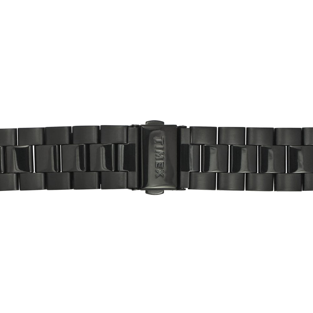 Timex E Class Men's Black Dial Round Case Day Date Function Watch -TWEG17208