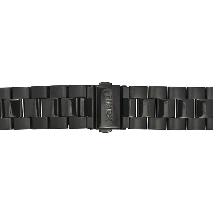 Timex E Class Men's Black Dial Round Case Day Date Function Watch -TWEG17208