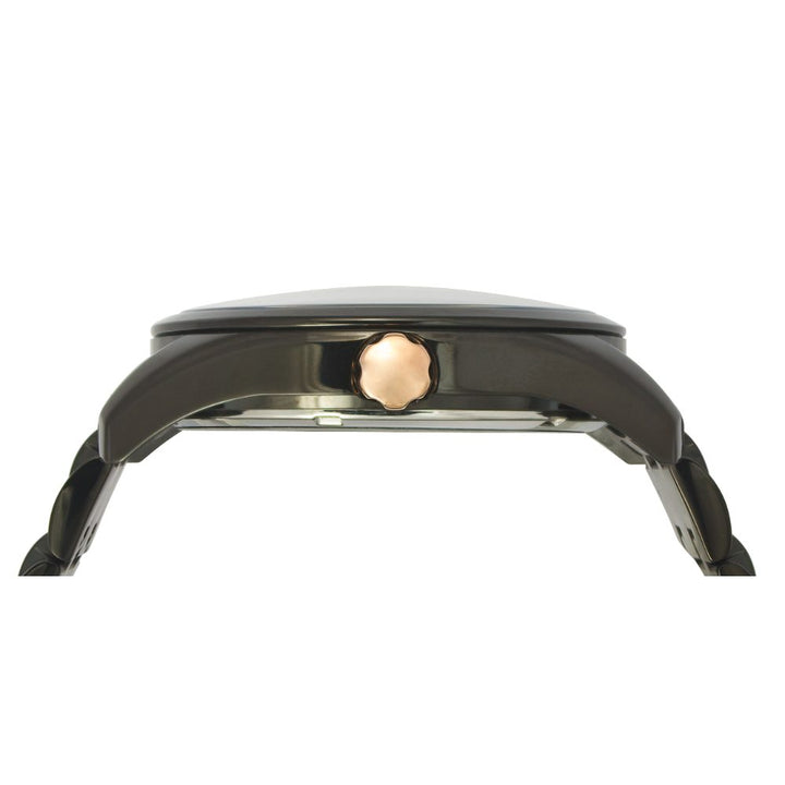 Timex E Class Men's Black Dial Round Case Automatic Function Watch -TWEG17505