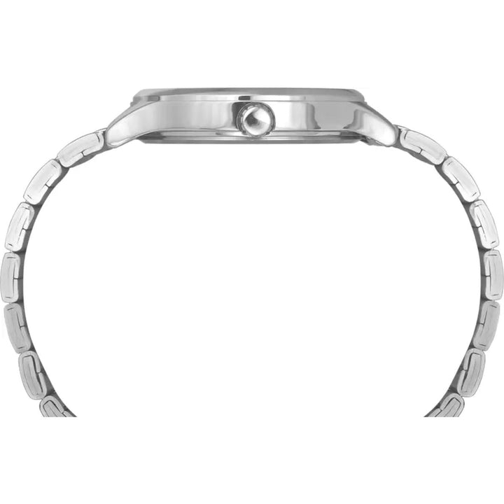 Timex Fashion Men's Silver Dial Round Case Multifunction Function Watch -TWEG184SMU02