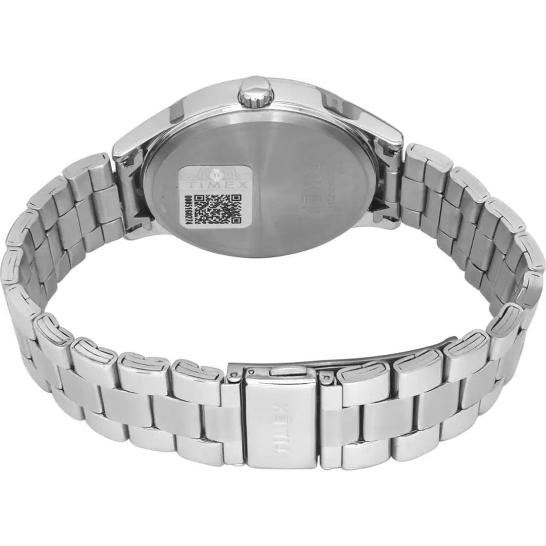 Timex Fashion Men's Silver Dial Round Case Multifunction Function Watch -TWEG184SMU02