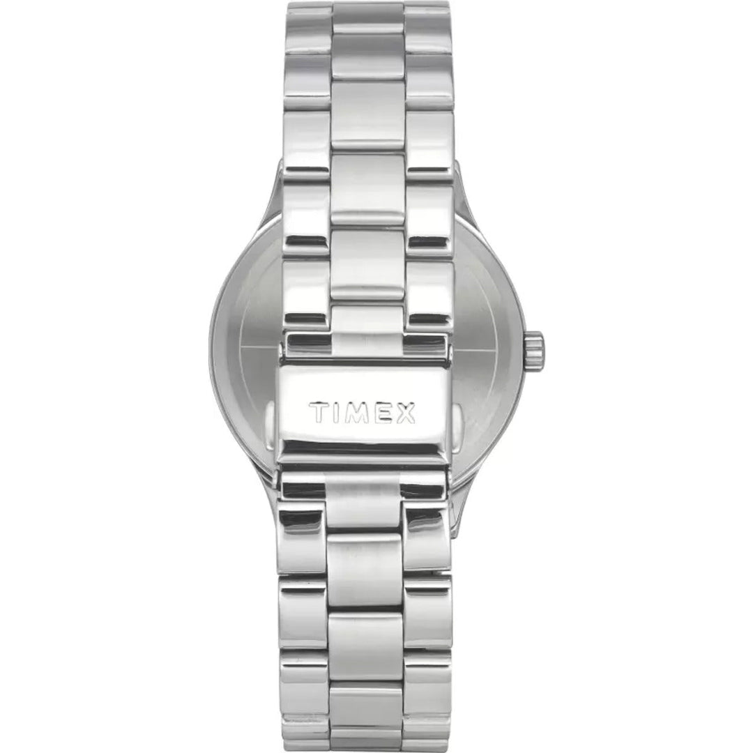 Timex Fashion Men's Silver Dial Round Case Multifunction Function Watch -TWEG184SMU02