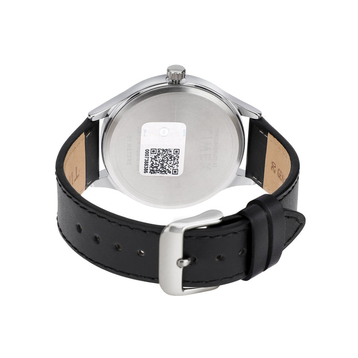 Timex Fashion Collection Premium Quality Multifunction Men Analog Black Dial ColouredQuartz Watch, Round Dial With 43 Mm Case Width - TWEG184SMU06