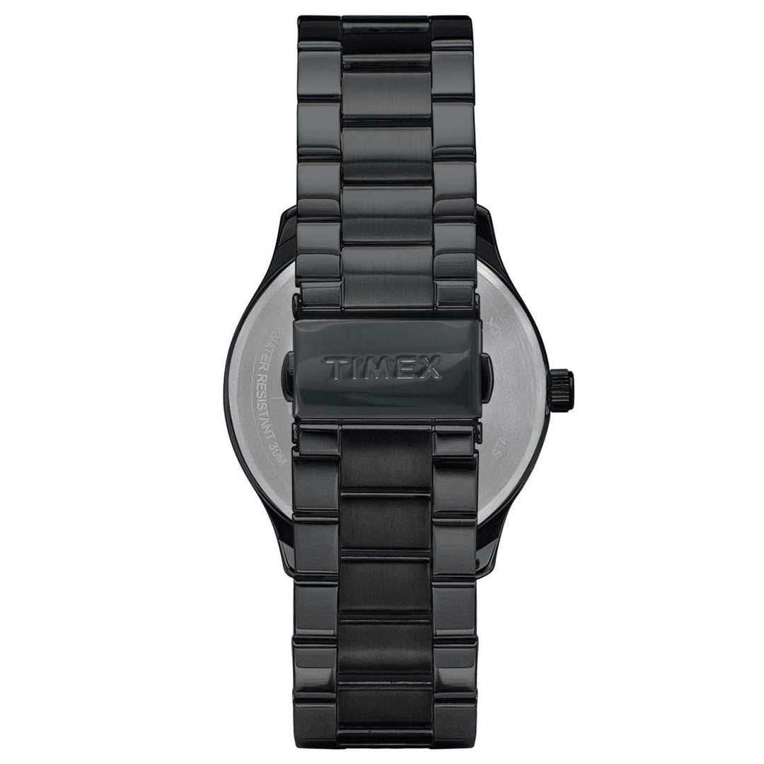 Timex Fashion Men's Black Dial Round Case Multifunction Function Watch -TWEG18508
