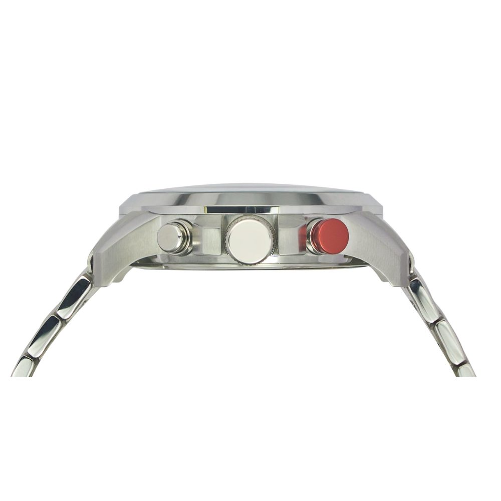 Timex E Class Men's Black Dial Round Case Chronograph Function Watch -TWEG19300