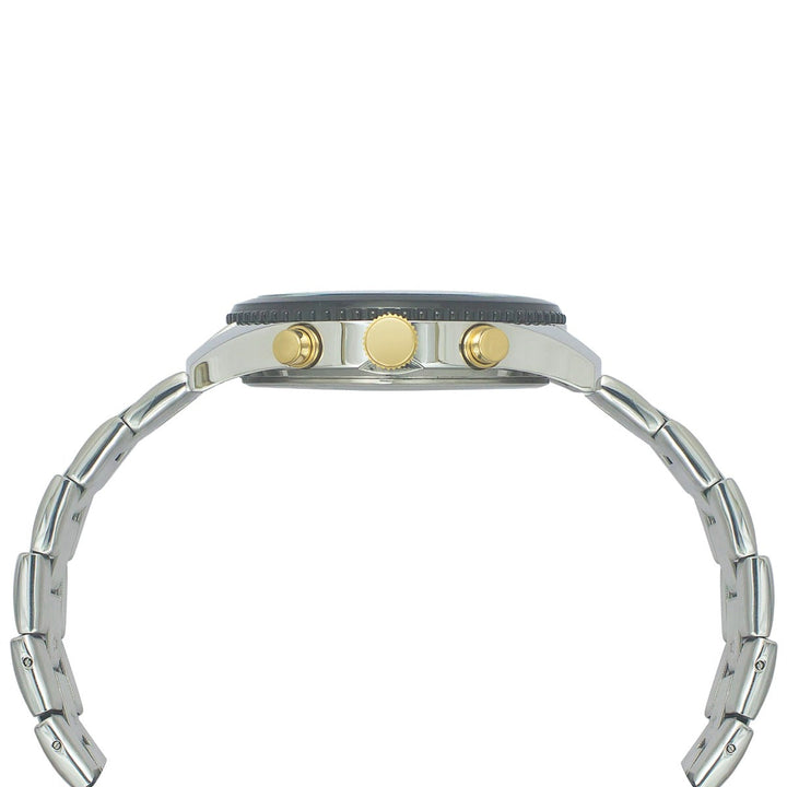 Timex Fashion Men's Green Dial Round Case Chronograph Function Watch -TWEG19501