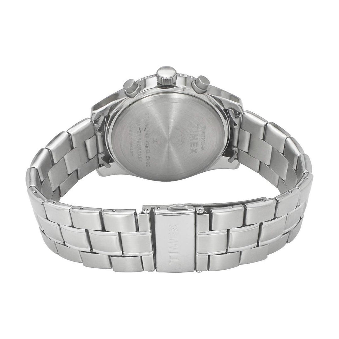 Timex Fashion Men's Grey Dial Round Case Chronograph Function Watch -TWEG19503