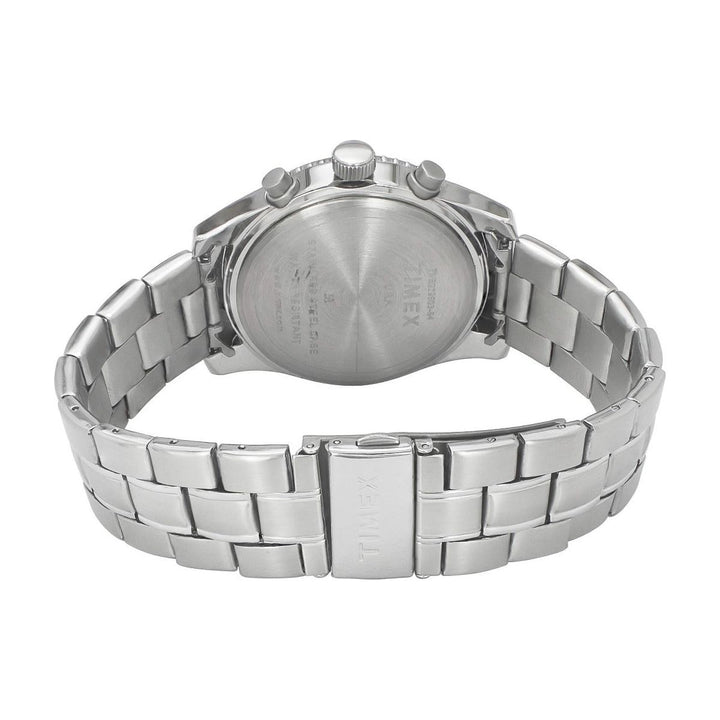 Timex Fashion Men's Grey Dial Round Case Chronograph Function Watch -TWEG19503