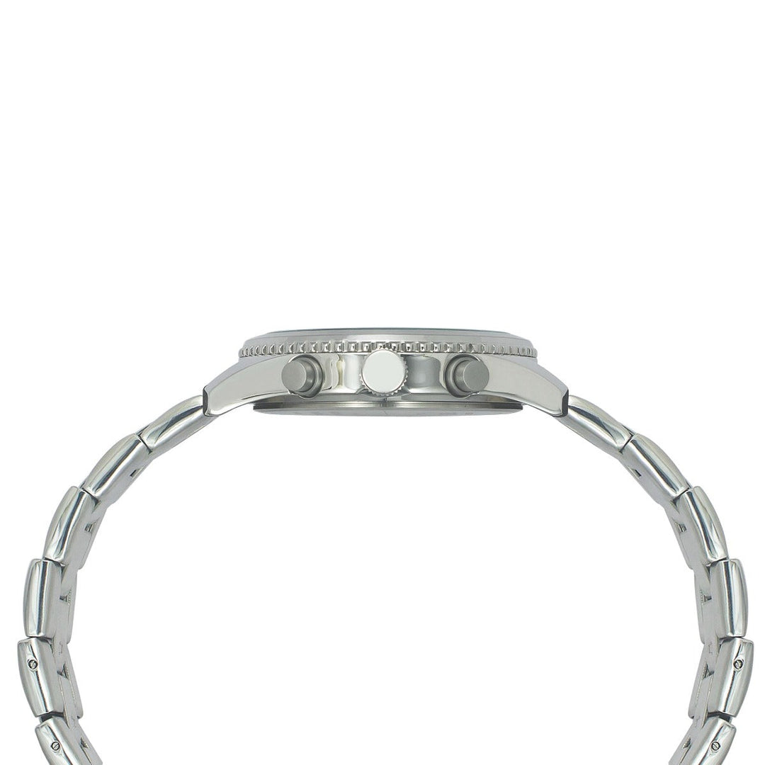 Timex Fashion Men's Grey Dial Round Case Chronograph Function Watch -TWEG19503