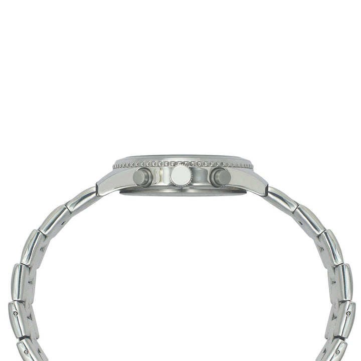 Timex Fashion Men's Grey Dial Round Case Chronograph Function Watch -TWEG19503