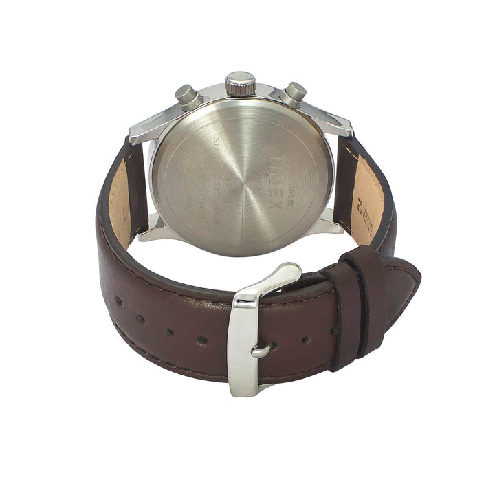 Timex Fashion Men's Green Dial Round Case Multifunction Function Watch -TWEG19600