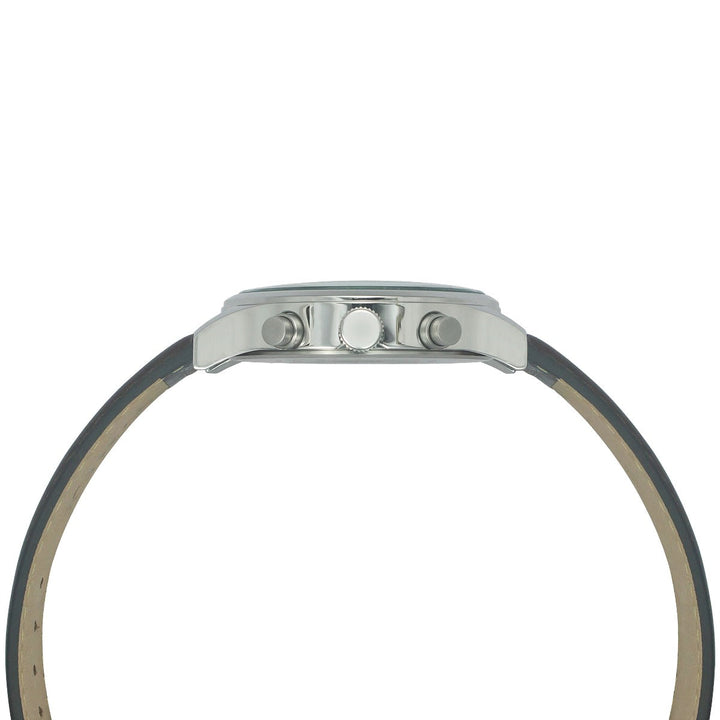 Timex Fashion Men's Green Dial Round Case Multifunction Function Watch -TWEG19600