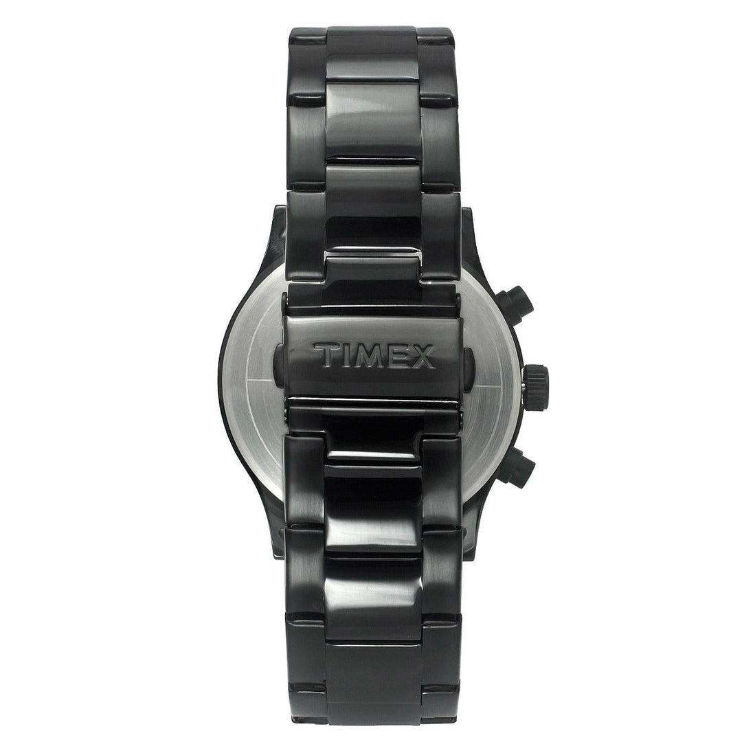 Timex Fashion Men's Black Dial Round Case Multifunction Function Watch -TWEG19605