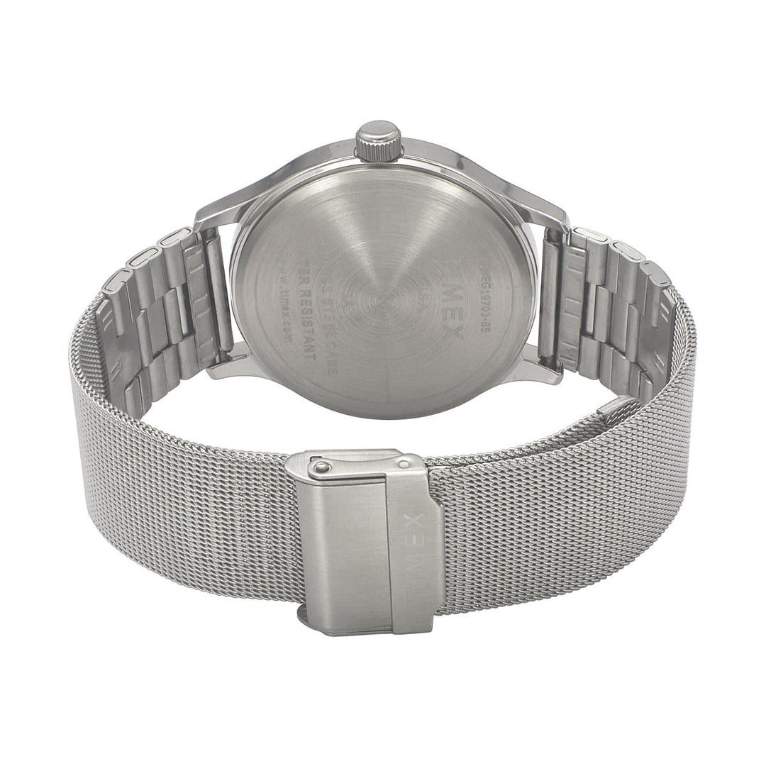 Timex Fashion Men's White Dial Round Case Day Date Function Watch -TWEG19703