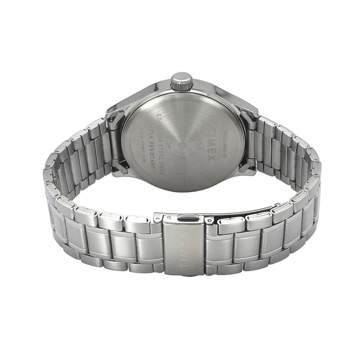 Timex Fashion Men's Blue Dial Round Case Day Date Function Watch -TWEG19804