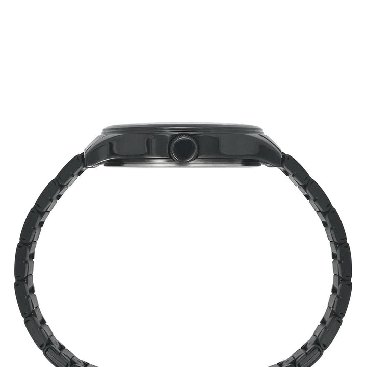 Timex Fashion Men's Black Dial Round Case Day Date Function Watch -TWEG19805