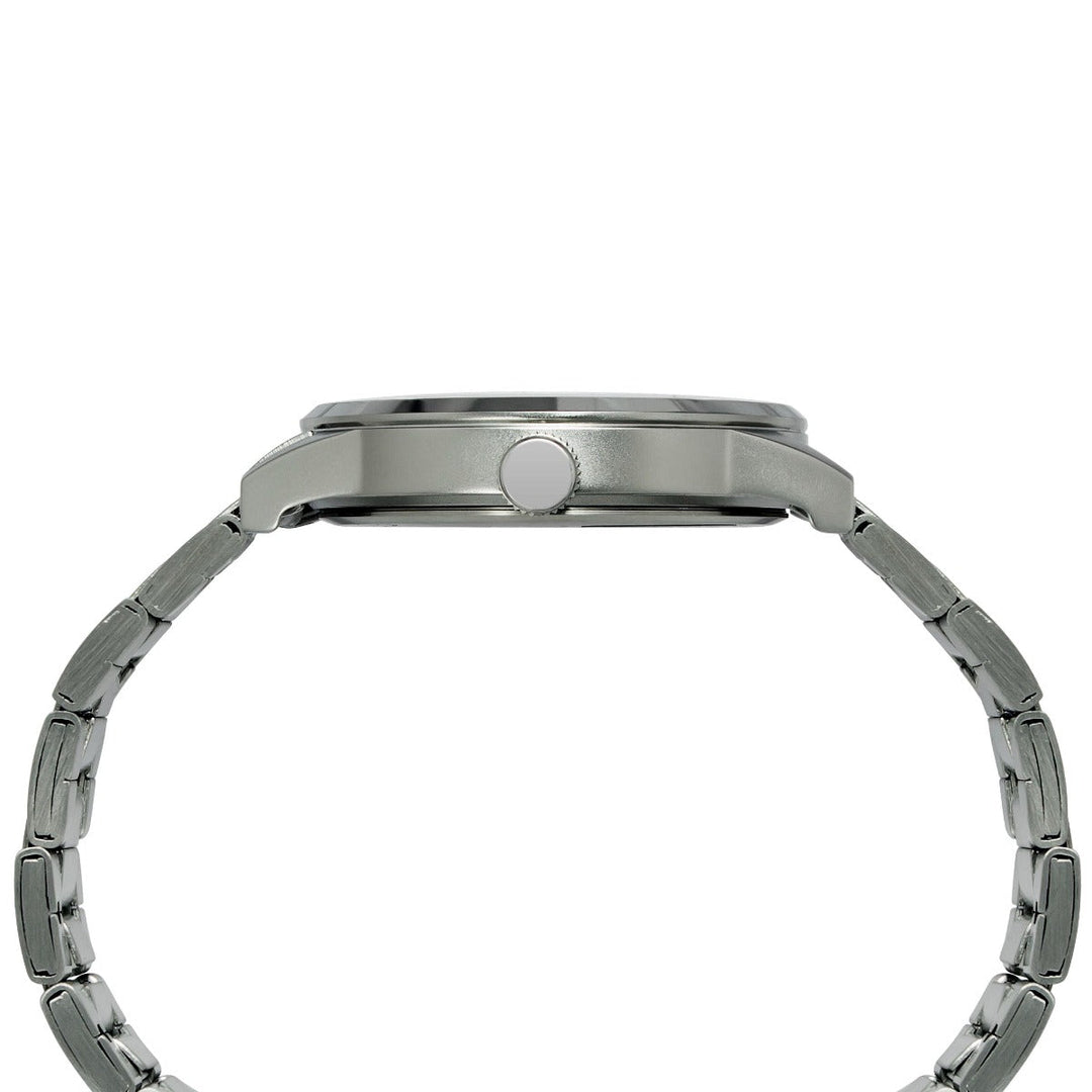 Timex Fashion Men's Silver Dial Round Case Multifunction Function Watch -TWEG19900