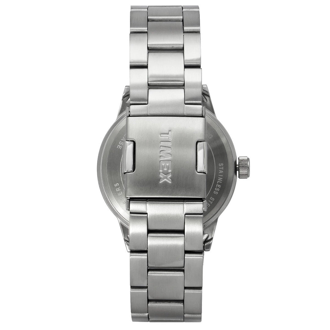 Timex Fashion Men's Silver Dial Round Case Multifunction Function Watch -TWEG19900