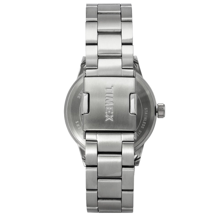 Timex Fashion Men's Silver Dial Round Case Multifunction Function Watch -TWEG19900