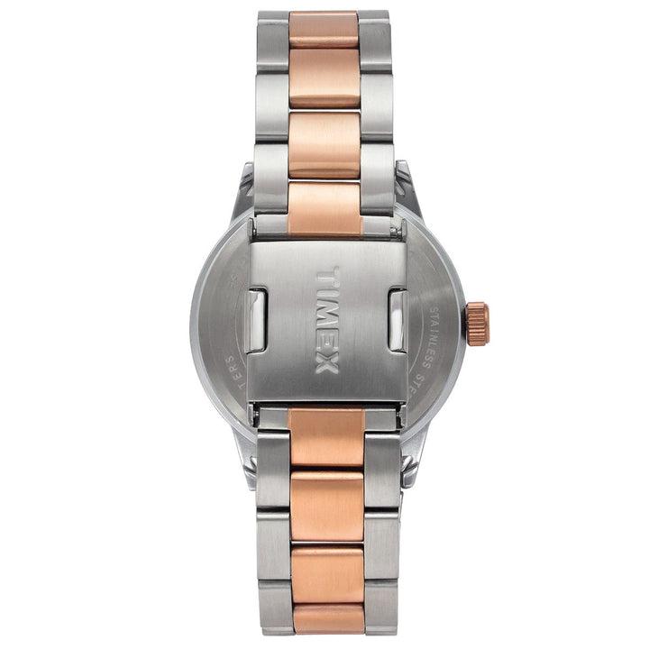 Timex Fashion Men's Beige Dial Round Case Multifunction Function Watch -TWEG19902