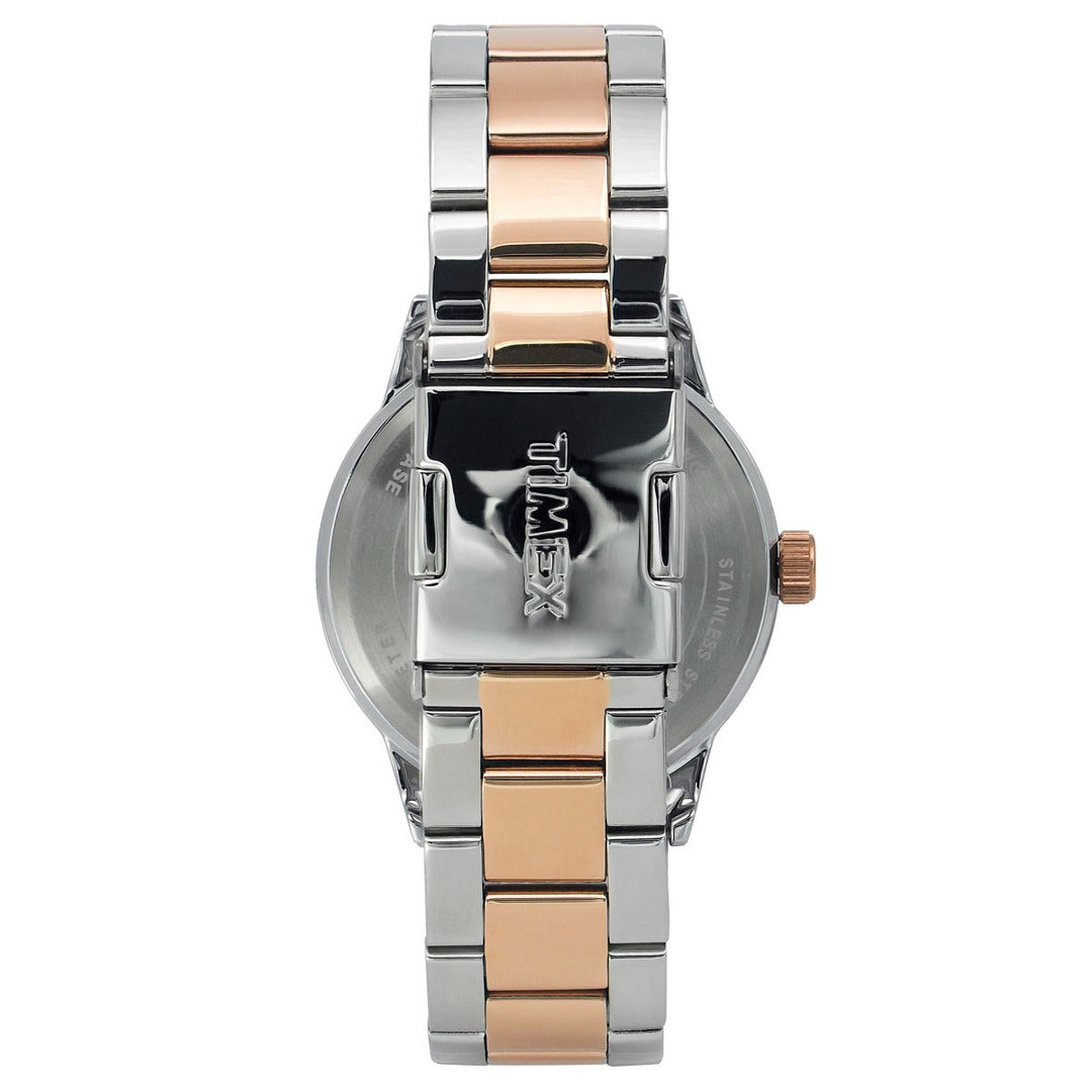 Timex Fashion Men's Black Dial Round Case Multifunction Function Watch -TWEG19903