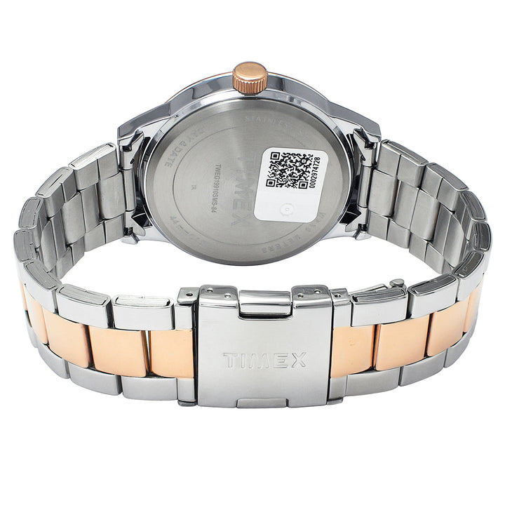 Timex Fashion Men's Black Dial Round Case Multifunction Function Watch -TWEG19910