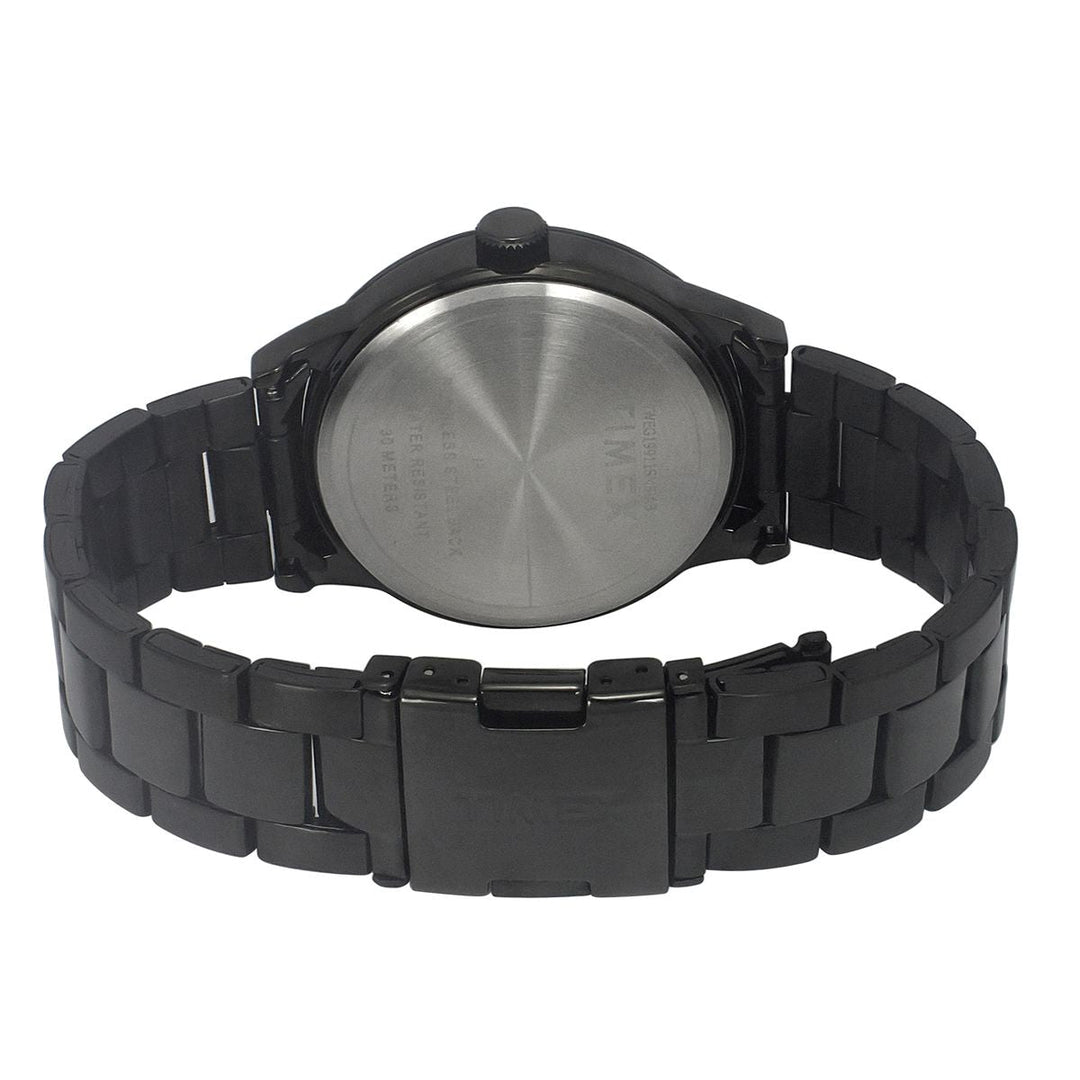 Timex Fashion Men's Black Dial Round Case Multifunction Function Watch -TWEG19911