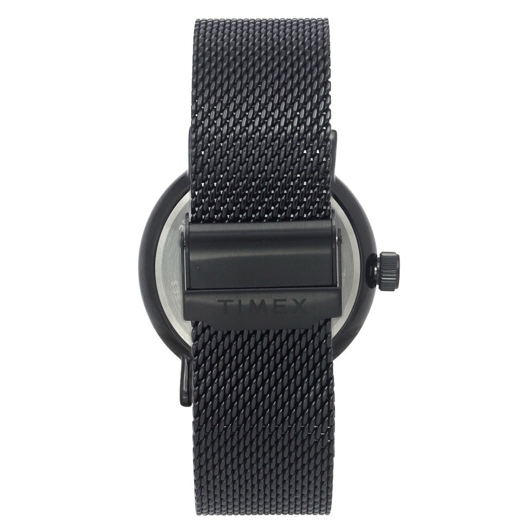 Timex Fashion Men's Black Dial Round Case Date Function Watch -TWEG20004