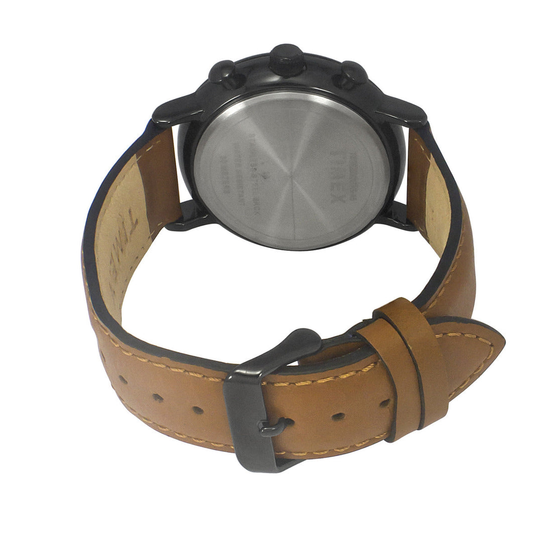 Timex Fashion Men's Black Dial Round Case Multifunction Function Watch -TWEG20006