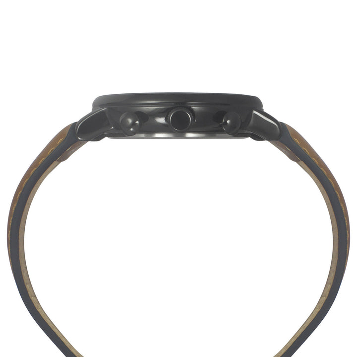 Timex Fashion Men's Black Dial Round Case Multifunction Function Watch -TWEG20006