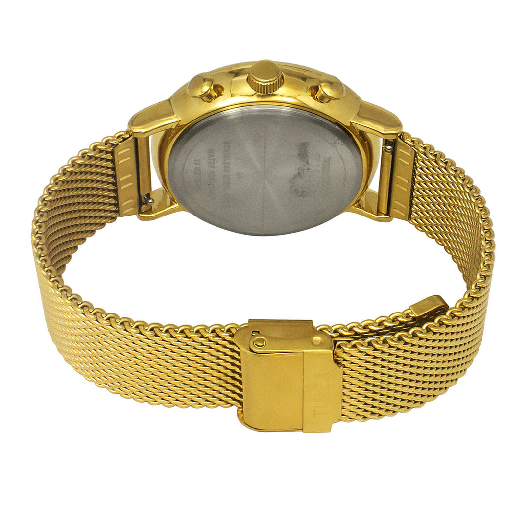 Timex Fashion Men's Warm Silver Dial Round Case Multifunction Function Watch -TWEG20007