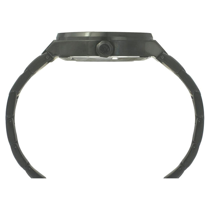 Timex E Class Men's Black Dial Round Case Automatic Function Watch -TWEG20900