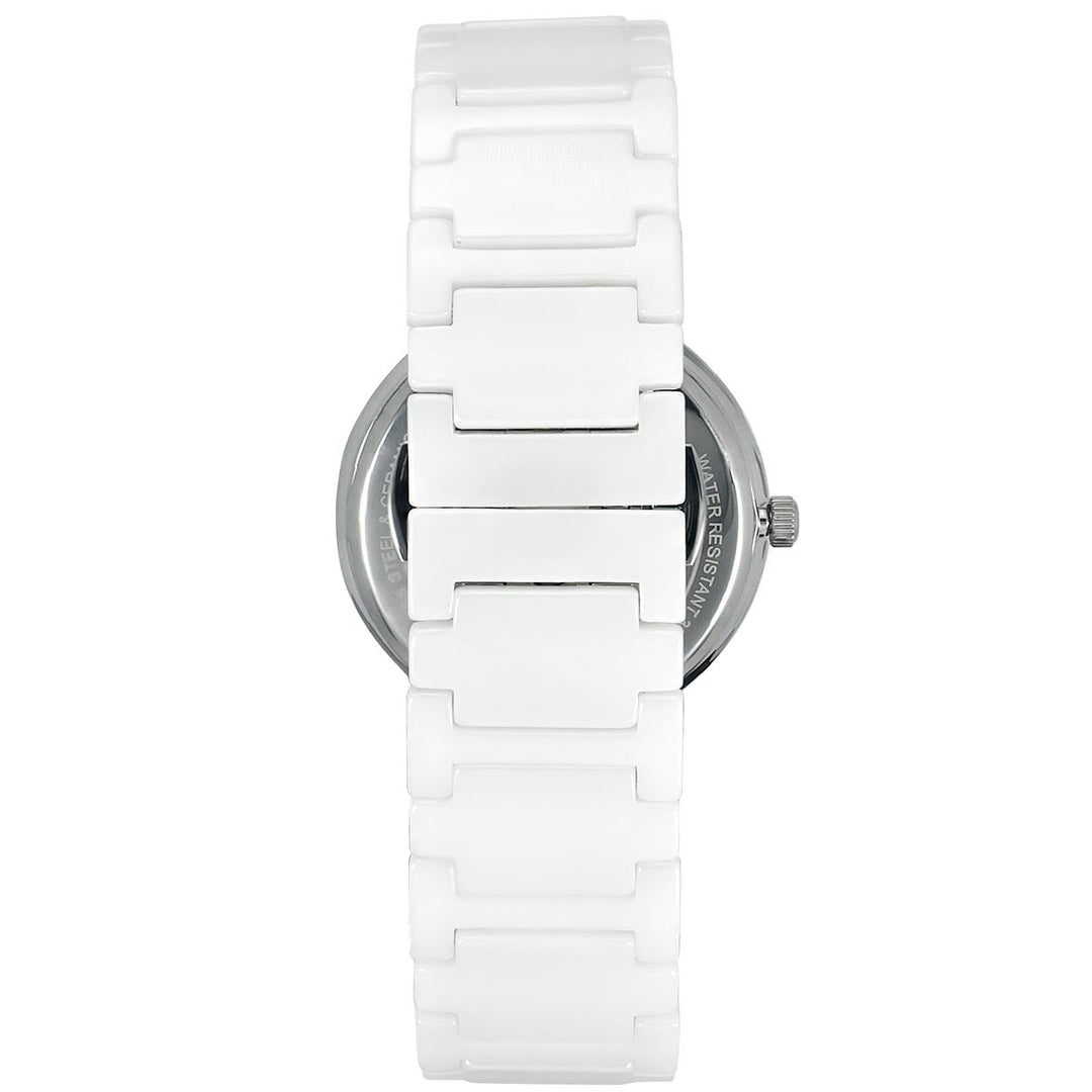 Timex Fashion Men's White Dial Round Case 3 Hands Function Watch -TWEG21200