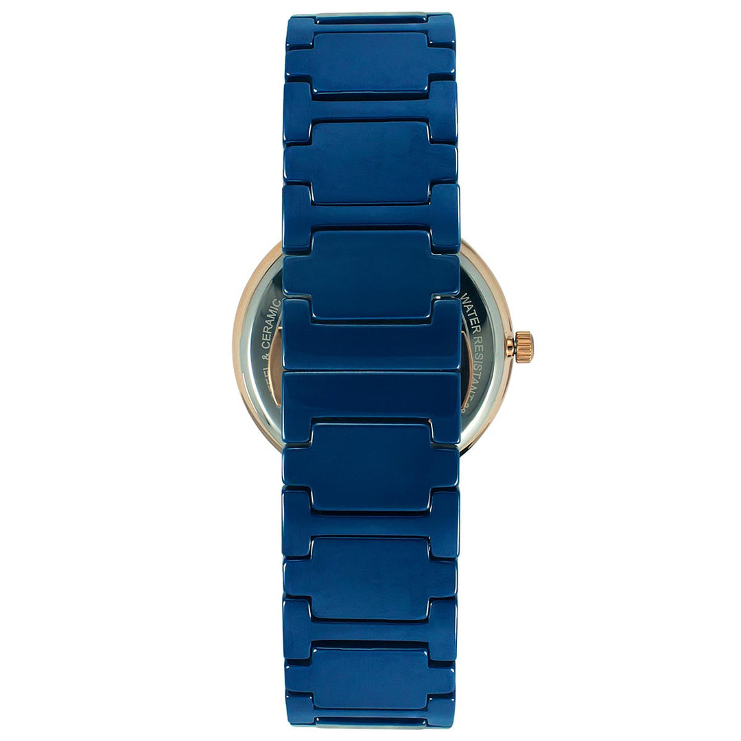Timex Fashion Men's Blue Dial Round Case 3 Hands Function Watch -TWEG21201
