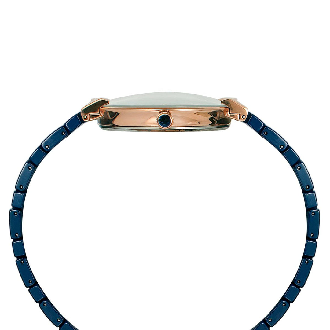 Timex Fashion Men's Blue Dial Round Case 3 Hands Function Watch -TWEG21201