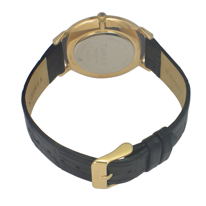 Timex Fashion Men's Black Dial Round Case 2 Hands+Date Function Watch -TWEG21901
