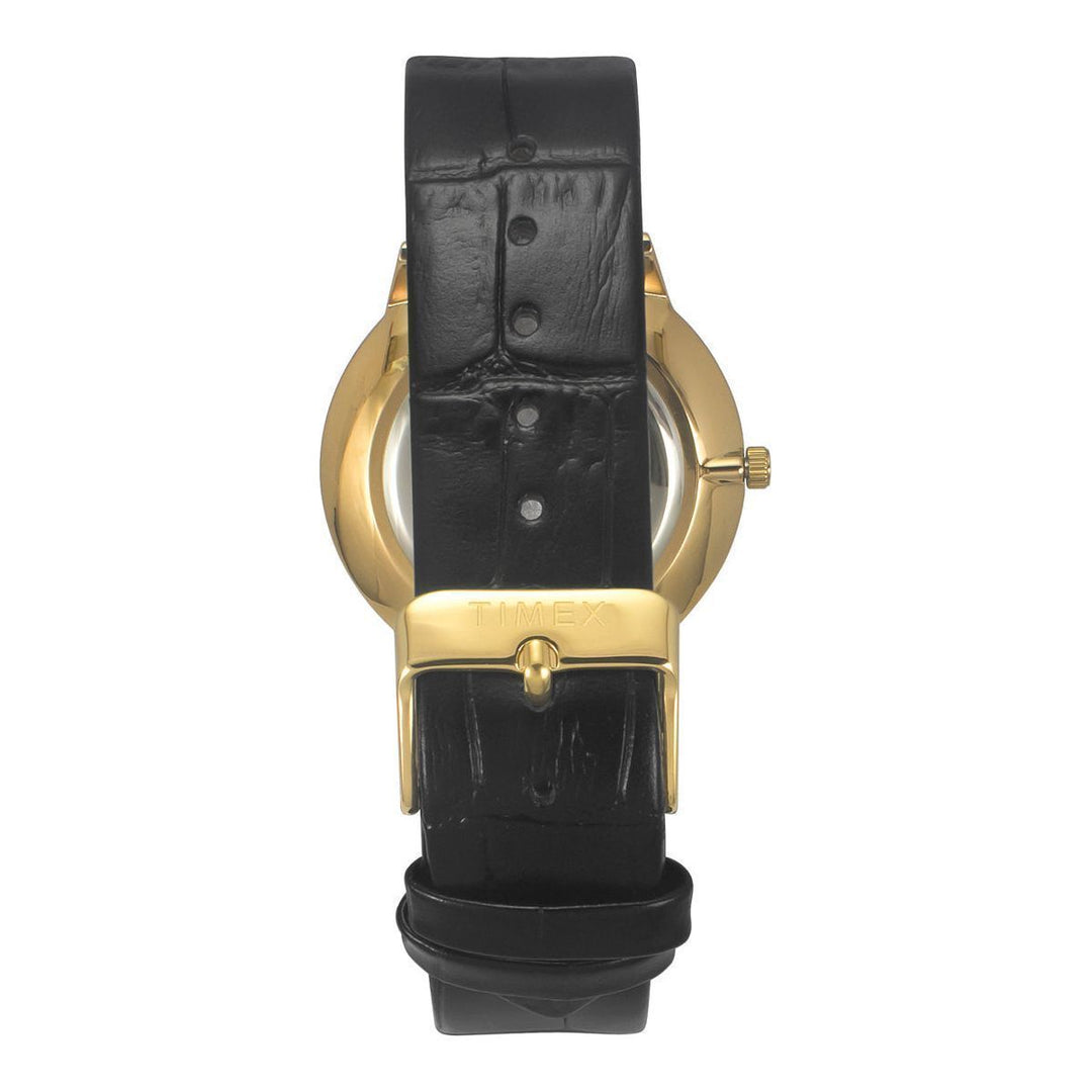 Timex Fashion Men's Black Dial Round Case 2 Hands+Date Function Watch -TWEG21901