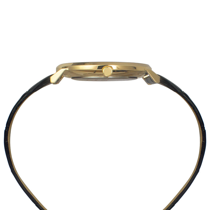 Timex Fashion Men's Black Dial Round Case 2 Hands+Date Function Watch -TWEG21901