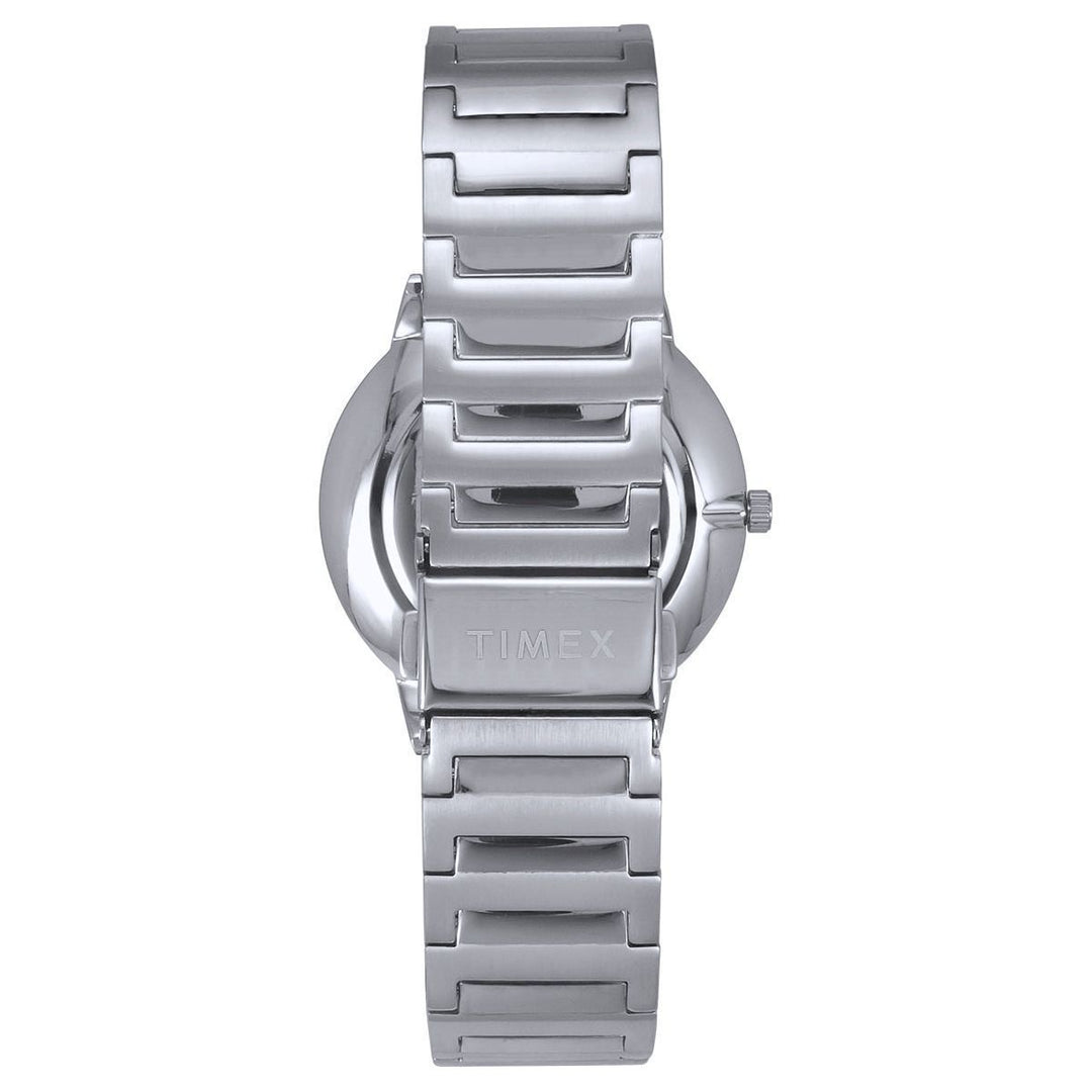 Timex Fashion Men's Blue Dial Round Case 2 Hands+Date Function Watch -TWEG21903