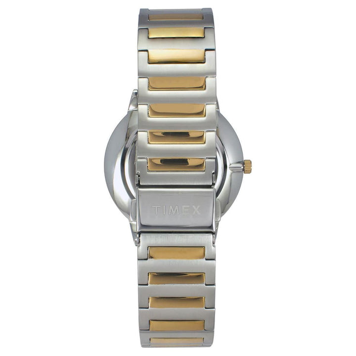 Timex Fashion Men's Silver Dial Round Case 2 Hands+Date Function Watch -TWEG21904