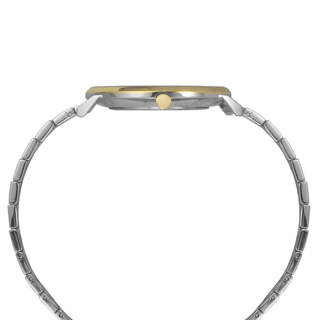 Timex Fashion Men's Silver Dial Round Case 2 Hands+Date Function Watch -TWEG21904