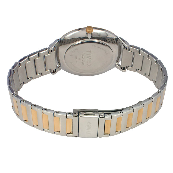 Timex Fashion Men's Black Dial Round Case 2 Hands+Date Function Watch -TWEG21905