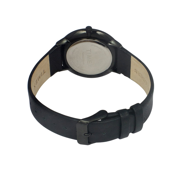 Timex Fashion Men's Black Dial Round Case 2 Hands Function Watch -TWEG22102