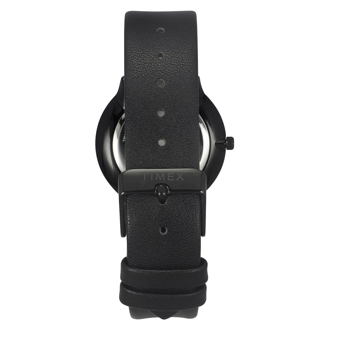 Timex Fashion Men's Black Dial Round Case 2 Hands Function Watch -TWEG22102