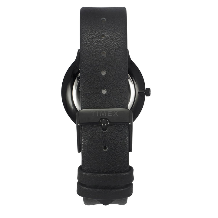 Timex Fashion Men's Black Dial Round Case 2 Hands Function Watch -TWEG22102