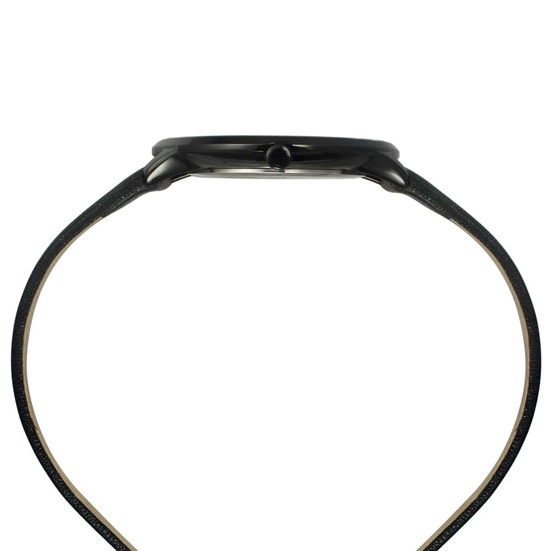 Timex Fashion Men's Black Dial Round Case 2 Hands Function Watch -TWEG22102