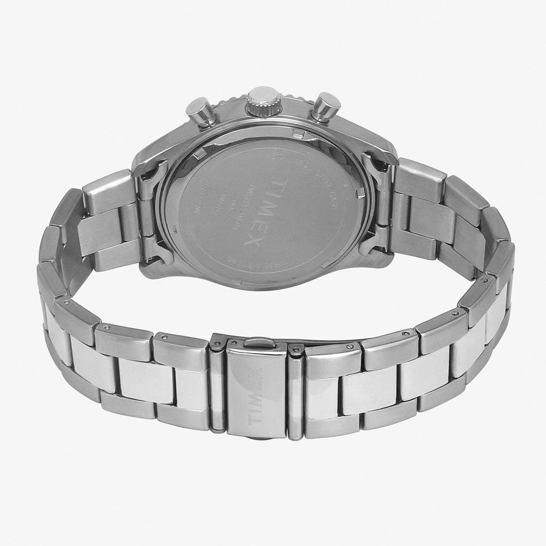 Timex E-Class Premium-Sport Collection Multifunction Men Analog Black Dial Coloured Quartz Watch, Round Dial With 43 Mm Case Width - TWEG22200