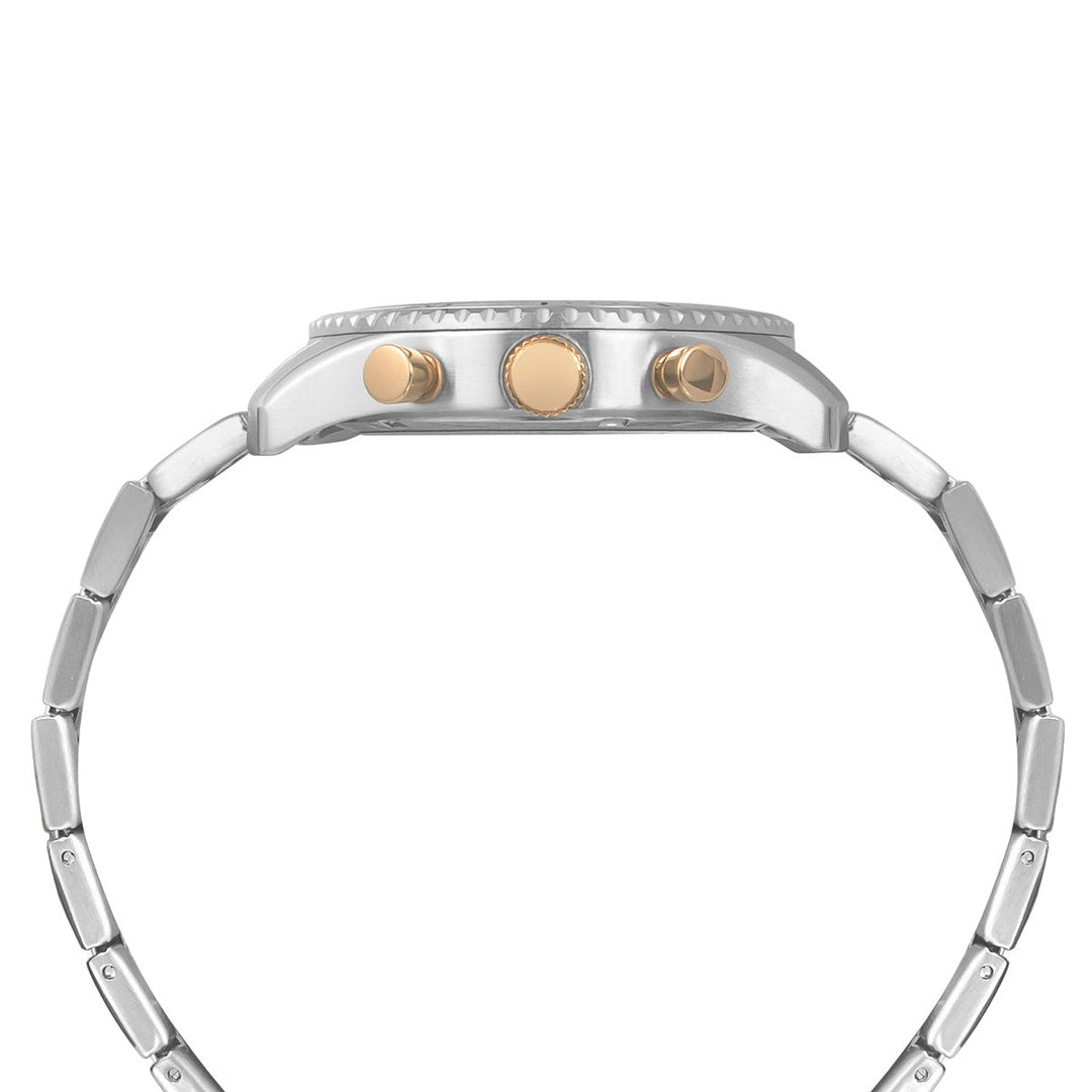 Timex E-Class Premium-Sport Collection Multifunction Men Analog Blue Dial Coloured Quartz Watch, Round Dial With 43 Mm Case Width - TWEG22202